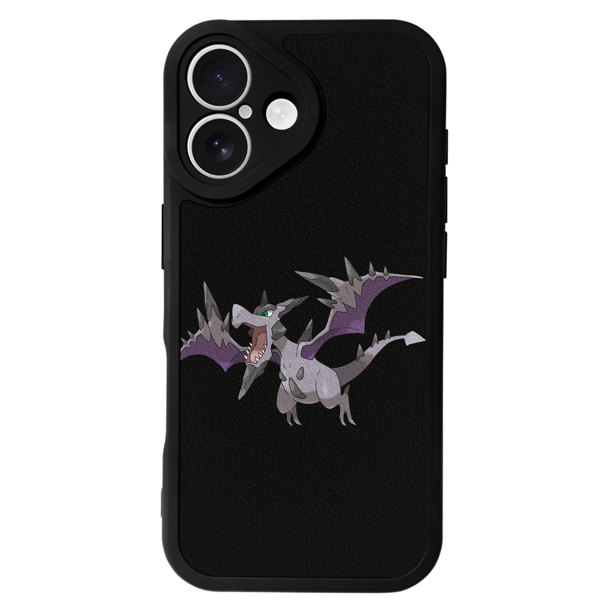 （画像用） ポケットモンスター Pokémon 【iPhone 16シリーズ対応】シリコンスマホケース（レザー調） 材質：シリコン